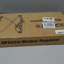 NPAUTO Front Left Driver Side Power Window Regulator with Motor Replacement for Fiat 500 2012 2013 2014 2015 2016 2017 2018 2019, 751-648