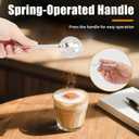 3 Cup Flour Sifter Set - Stainless Steel Mesh + Sugar Shaker & Duster, No Lumps, Smooth Fluffy Cakes Pastries for Home Bakers Chefs, Elevate Dessert Texture Easily