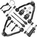 Front Upper Control Arm Kit Fit for Chevy Silverado 1500 1999-2006 GMC Sierra 1500 2000-2006 Yukon Tahoe Suburban 2002-2006 Cadillac Escalade Avalanche with Lower Ball Joint K80942-13 pcs