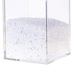 Acrylic Diamond Makeup Beads for Brush Holder,Makeup Filler Beads(Clear,4mm,2Pints)