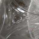 VasoArte 17 Pcs Acrylic Martini Glasses, 10oz Shatterproof Plastic Champagne Tower, Unbreakable Ribbed Coupe Glasses, Art Deco Stem Cocktail Glassware Set, Manhattan Goblet for Wedding Birthday Party