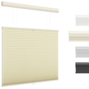UNISHADES Top Down Bottom Up Cellular Shades, 32 5/8" W × 64" H, Beige