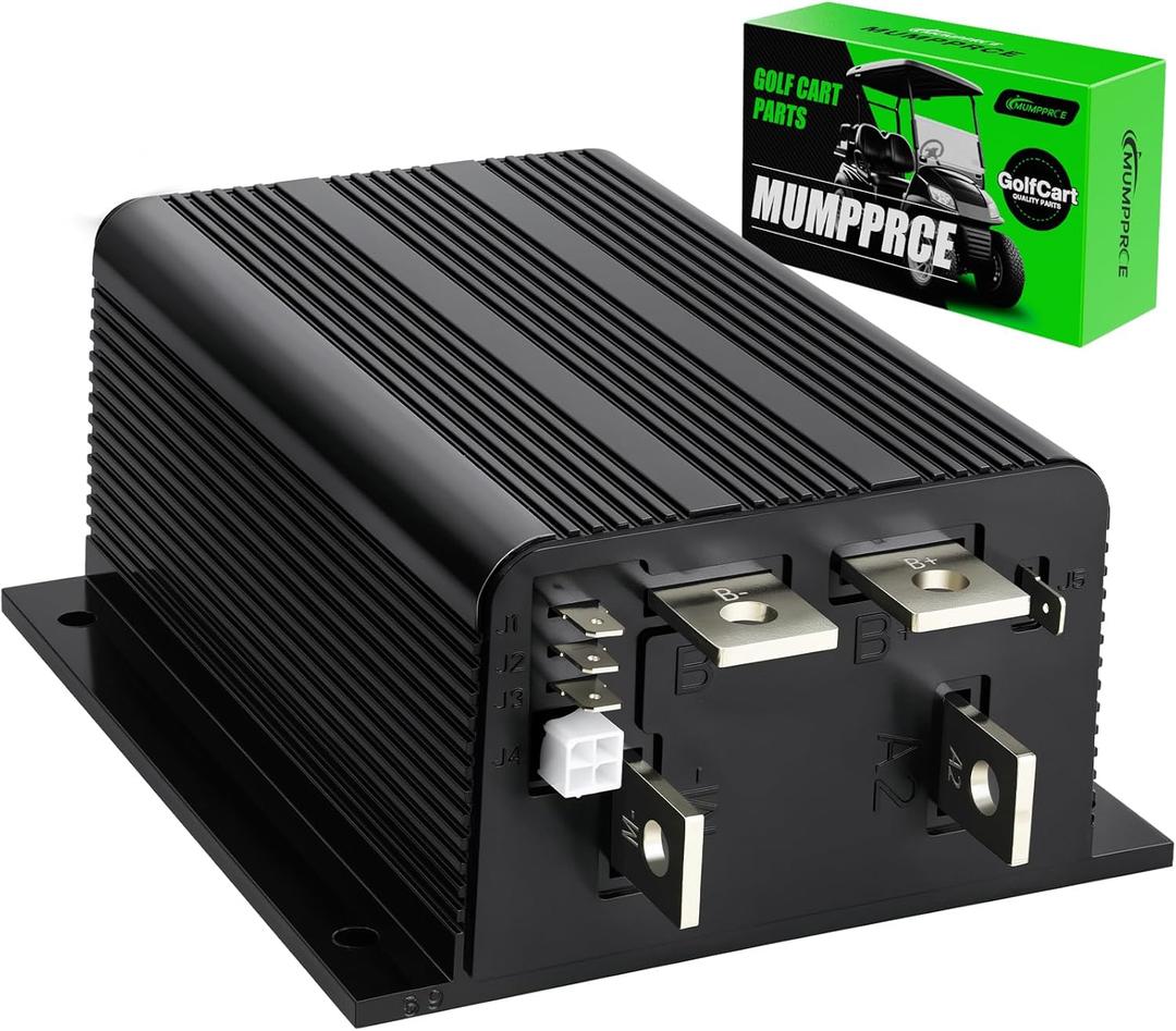 1204-410 1204-412 EZGO Club Car Speed Controller, 48V 325A/300A/225A 5K-0 Motor Controller Fits Curtis EZGO Club Car DS 1996-UP Golf Cart, Plug and Play Golf Cart Controller
