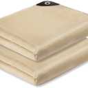 2 Pack Welding Blanket 4x6 ft - Heavy Duty Fiberglass Heat Resistant Fabric, 1022 F Fire Resistant Blankets, High Temp Insulation Blanket for Industrial, Smoker, Camping, Grill