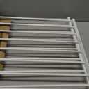 Regalo Safety 24"-40.5" Extra Wide Baby Gate for Stairs & Hallways, Hardware Mounted 2-in-1 Stair Gate for Babies, Toddlers, & Pets, White