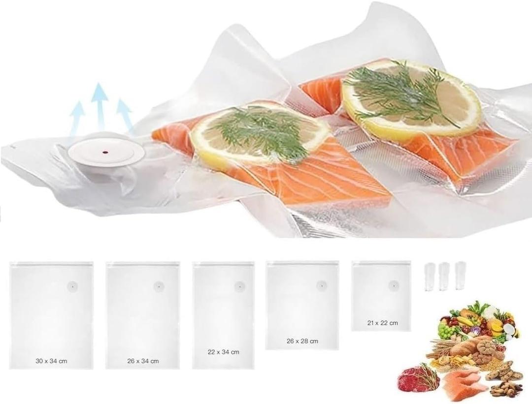 Vacuum Sealer Bags 20pcs (5 sizes)