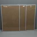 upsimples 16x24 Poster Frame, Easy Slide-In Assembly, White, 3 Pack