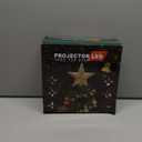 Kesfitt Christmas Tree Topper with 10M Warm Light Cord, Tree Top Star Decoration with 6 Projection Modes, Gold Tree Topper Lighted 3D Glitter Dynamic Projection for Xmas Party Holiday