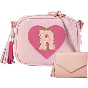 Little Girls Purse, Kids Heart Purse, Cute Crossbody Bag with Small Teens Girls Wallet Gift Little Girls Purse, Kids Heart Purse, Cute Crossbody Bag with Small Teens Girls Wallet Gift