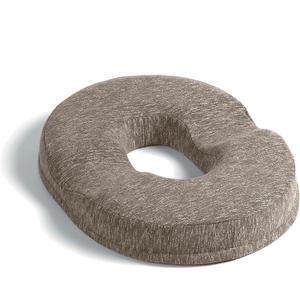 JEMA Donut Pillow, Tailbone Memory Foam Seat Cushion by Ergonomic Innovations for Sores, Coccyx, Sciatica, Pregnancy, Post Natal (Brown) JEMA Donut Pillow, Tailbone Memory Foam Seat Cushion by Ergonomic Innovations for Sores, Coccyx, Sciatica, Pregnancy, Post Natal (Brown)