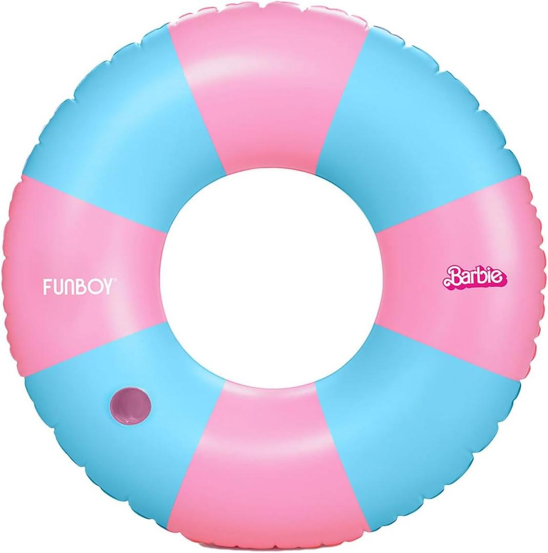 FUNBOY Barbie Inflatable Pool Floats, Perfect for a Summer Pool Party and Entertainment FUNBOY Barbie Inflatable Pool Floats, Perfect for a Summer Pool Party and Entertainment