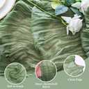 6 Pack Cheesecloth Table Runner - Sage Green 35x120 Inch (10ft), Boho Gauze Fabric Runner for Wedding, Birthday, Baby Shower, Rustic Party Decor, Sheer Table Decoration