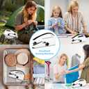 Handheld Sewing Machine, Portable Mini Sewing Machine for Beginners Adults, Easy to Use & Quick Home Clothing Repair Tools, Suitable for Sewing Fabrics, Clothes, Curtains, Family Travel, DIY QQ1
