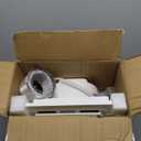 12" Ultra Quiet Bathroom Exhaust Fan with 6500K LED Light, 1.0 Sone 120 CFM, 10x10 Mount, 1500 LM Ceiling Ventilation Fan, Energy Efficient (6500K LED-W)