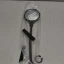 West Biking Bike Mirror Handlebar Mount, Adjustable Rotatable Bicycle Rear View Mirror, Wide Angle Acrylic Convex Safety Mirror for Mountain Road Bike (Black - 1 Piece Convex Mirror)