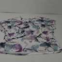 WIHOLL Womens Summer Tops Short Dolman Sleeve Shirts 2025 Fashion V Neck Outfits Clothes (3X-Large, 3-purple Printed)