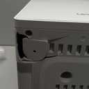 6L Stainless Steel Warm Mist Humidifier with Easy Clean and Warm Steam Function, Healthy Air Mist Humidifiers for Bedroom Living Room, with Sleep Mode and Auto-off Setting