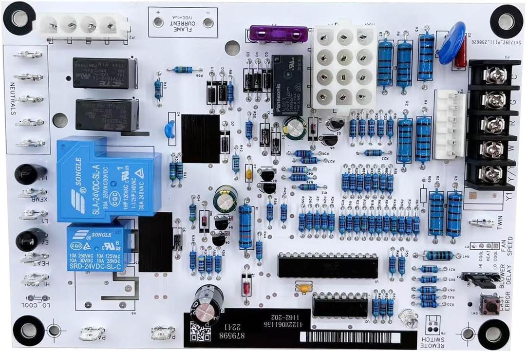 S1-33103010000 Furnace Control Board 120V Replacement Compatible with White Rodgers 50A56-956 50A56-242 50A56-243,with LED Diagnostics