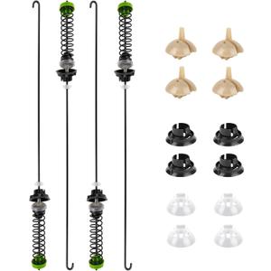 BlueStars 2025 Upgraded W11130362 Washer Suspension Rod Kit Replacement Part - Compatible with Whirlpool Maytag Kenmore Washers - Replaces PS12347546 AP6262443 W10594080 (As pictured)