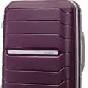 Samsonite Freeform 21-Inch Hardside Carry-On Luggage - Hardshell Carry-On Suitcase - TSA, Airline-Approved - Expandable Hard Shell, Smooth Spinner Wheels for Lightweight Travel - Amethyst Purple