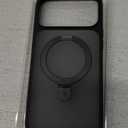 TORRAS Ostand Magnetic for iPhone 17 Pro Max Case, Fit for MagSafe, Sturdy Stand, Military Grade Drop Tested, Camera Control, Translucent Slim Soft Edge Case for iPhone 17 Pro Max 6.9", Black