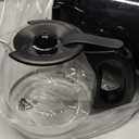Mr. Coffee Black Coffee Maker, 12 Cups, with Auto Pause and Glass Carafe, Perfect for Home and Office Use