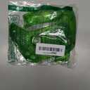 eXtremeRate Transparent Clear Green Faceplate Side Rails for Xbox One Wireless Controller Model 1708, Replacement Front Housing Shell Panels for Xbox One X & One S Controller