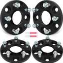4Pcs Wheel Spacers  6WSA0850 1"-6x4.5-12x1.25-66.1HC