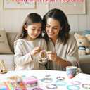 LovelyMoon Bracelet Making Kit 3400 Pcs Beads for Charm Friendship Jewelry Making Supplies Unicorn Mermaid Art Crafts Birthday Christmas Gifts for Girls Ages 6 7 8 9 10 11 12 Years Old