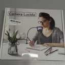 Camera Lucida Drawing Tool, Updated Artist Drawing Tool, Projector Drawing Tool with Adjustable Pea Jig, Black