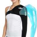 ComfiTECH Shoulder Arm Ice Pack Wrap for Pitchers & Volleyball Players, Reusable Ice Pack for Shoulder & Elbow & Arm Cooling, Adjustable Ice Arm Sleeve for Post-Training Recovery & Muscle Comfort, M