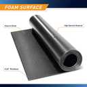 Marcy Fitness Equipment Mat and Floor Protector Compatible for Treadmills, Elliptical, Exercise Bikes, Stationary Cycles and Accessories