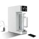 UIJA Portable Reverse Osmosis Water Filter,5-Stage RO Water Filtration System,Compact Water Purifier for Home, RV, Camping,with Reverse Charging, Moonlight White