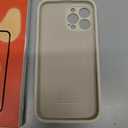 Vooii Compatible with iPhone 13 Pro Max Case, Liquid Silicone Upgrade [Camera Protection] [Soft Anti-Scratch Microfiber Lining] Shockproof Phone Case for iPhone 13 Pro Max 6.7 Inch - Stone