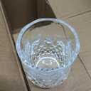 Meanplan 1.7oz Mini Shot Glasses Set Tastin Glasses Heavy Base Clear Shot cup Cute Cordial Mini cups for Serving Whiskey, Juice(24 Pieces)