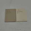 Elegant Linen Wedding Vow Books With Gold Foil Lettering - Perfectly Sized His and Hers Vow Books With Plenty Of Pages To Write Whatever is on Your Heart - A Beautiful Addition For The Wedding Day