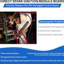 OEM 520820 RV Furnace Ignition Circuit Board for Suburban SA/SF/SFV/SH/NT Furnaces, 12VDC Control Module for SF 20/25/30/35/42, NT 12/16/20/24/30/34, 521099 520741 520871