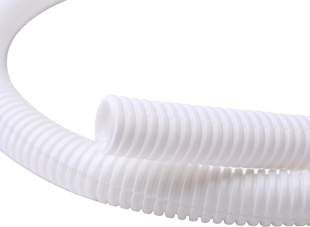 Alex Tech 25ft - 1/4 inch Split Wire Loom Tubing - White