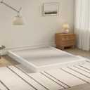 Box Spring for Queen Bed 4 Inch - Heavy Duty Metal Mattress Foundation with Easy Clean Cover,Metal Low Profile Queen Box Spring Only,Noise Free,Easy Assembly