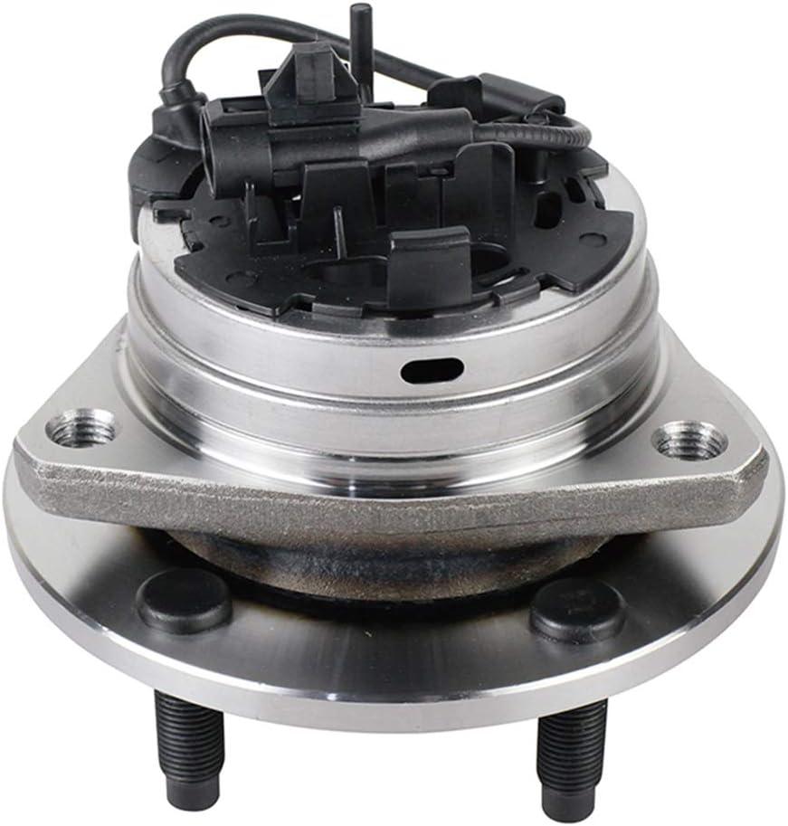 MACEL 513214 Front Wheel Hub Bearing Assembly Compatible with 04-12 Chevy Malibu, 08-10 Cobalt HHR, Cobalt, 05-10 Pontiac G6, 07-09 Saturn Aura 5 Lugs w/ABS