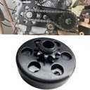 QYMOTO 3/4 Bore 10 Tooth Clutch Mini Bike Clutch 10T Go Kart 40/41/420 Chain Centrifugal Clutch for Predator 212 Clutch, Coleman CT200U BT200X Baja MB165 MB200 (CT200U with19mm Shaft Version)