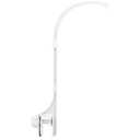 Baby Mobile for Crib, 24 Inch Height Baby Bed Toy Bracket, White, Rotating Design Mobile Arm for Music Box Holder