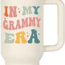 momocici Grammy Cup Tumblers Gifts.40oz In My Grammy Era Tumbler with Handle.Grammy Gift.Grammy Cups.Grammy Tumbler.40oz Birthday Christmas Mothers Day Gifts for Grammy.