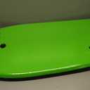 SALT LIFE Boogie Board Bodyboard, EPS Core, HDPE Slick Bottom, Leash, 39'' Green Skull & Hooks