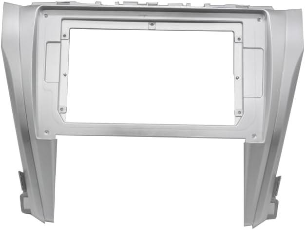 2 Din Head Unit Car Radio Fascia Compatible with Camry/Aurion 2015-2018 Auto Stereo Audio Player Panel Dash Kit Frame Bezel Faceplate, Size 10.1 inch