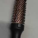 Lopeie Infrared Thermal Brush for Blowout Look, 1.5 Inch Ionic Thermal Round Brush Makes Hair Smoother Get Natural Curls, Dual Voltage, Easy to Use, Gifts for Women