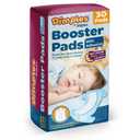 Inspire Dimples Booster Pads, Baby Diaper Doubler with Adhesive - Boosts Diaper Absorbency - No More leaks 30 Count (with Adhesive for Secure Fit) (30 Count)