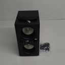 Bluetooth Speakers, 80W(Peak) Wireless TWS Portable Bluetooth Speaker, Beat-Driven Lights, 100dB Loud Stereo Speaker with BassUp, Speakers with Subwoofer for Outdoor, Party, Camping (DeepBlack)