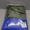 MIULEE Velvet Curtains Olive Green Elegant Grommet Curtains Thermal Insulated Soundproof Room Darkening Curtains/Drapes for Classical Living Room Bedroom Decor 52 x 102 Inch Set of 2