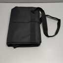 COOLBEBE 36-Inch Large Travel Duffle Bag, 100L Heavy Duty Luggage for Sports Equipment, Camping & Moving, Water Resistant, Black (36" x 13" x 13")